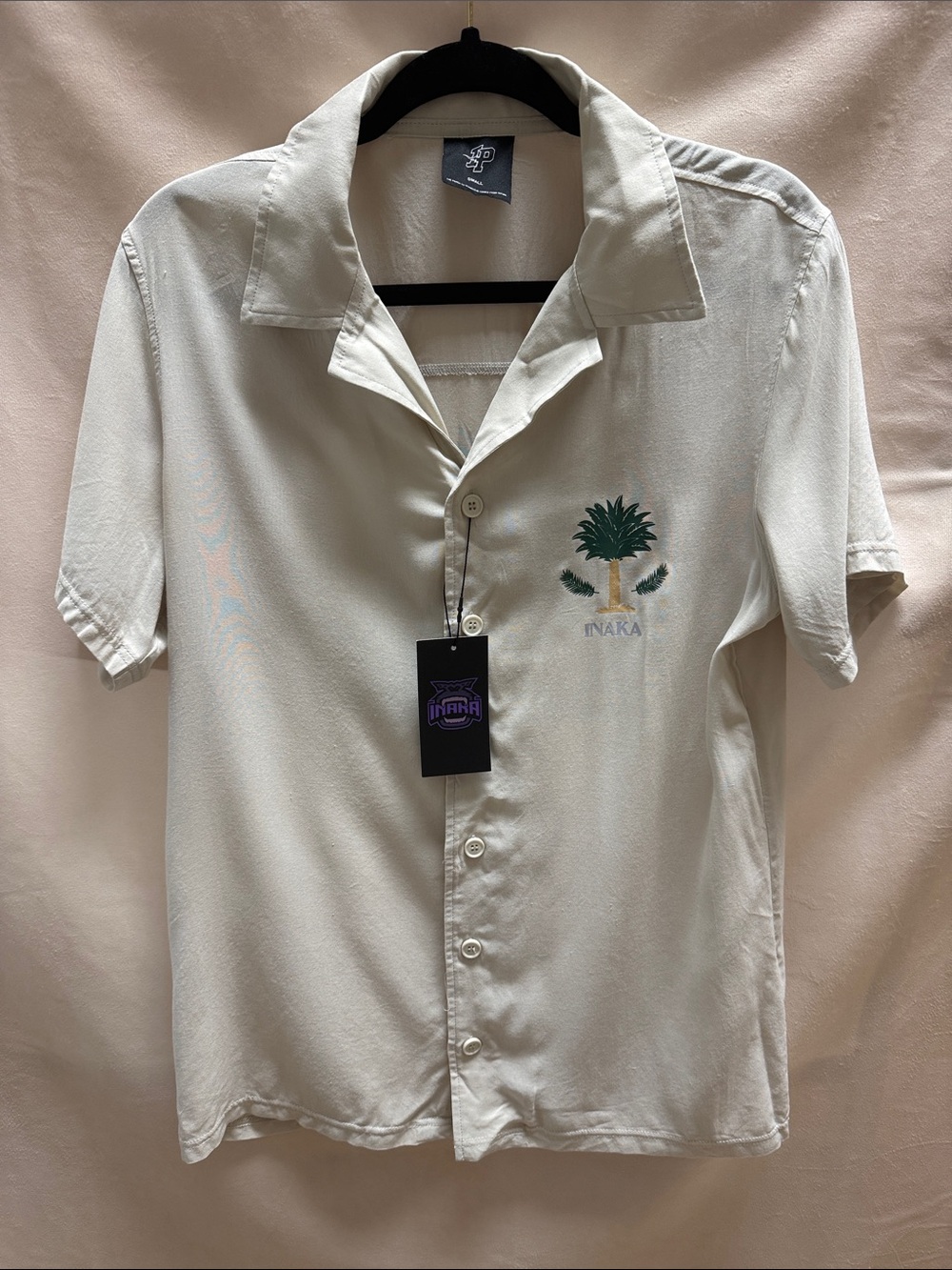 (NWT) Inaka Power Summer 2025 Resort Camp Shirt Size Small